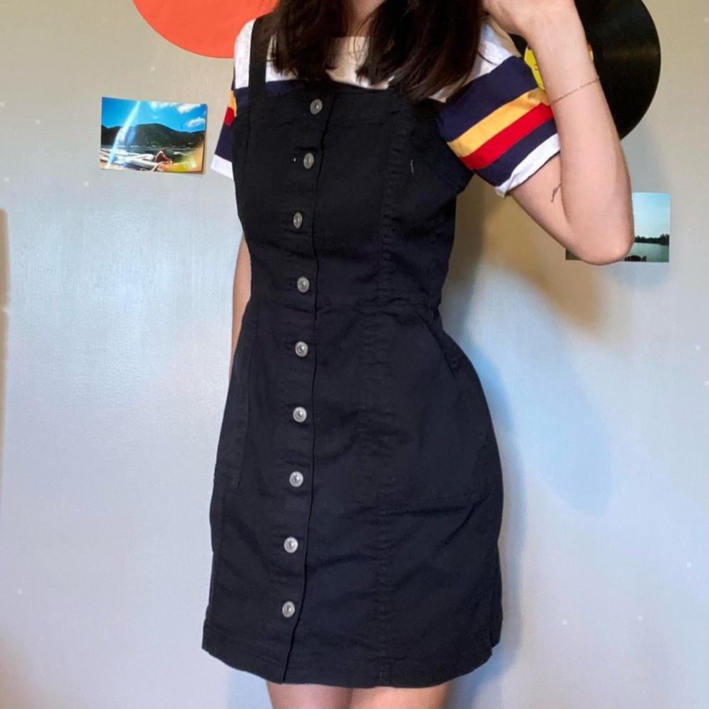 H&M button-up jumper dress